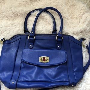 Cobalt blue purse